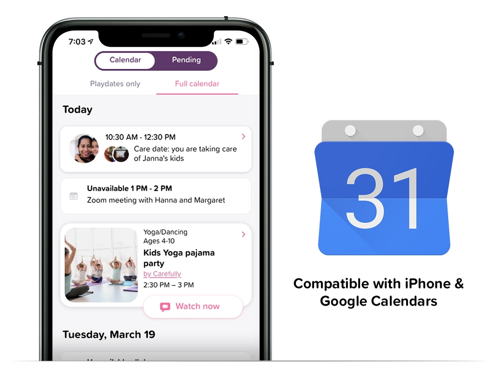Calendar integration
